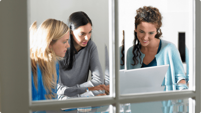 Picture of three women